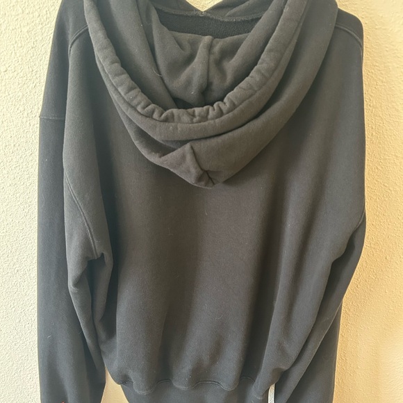 Black Graphic Hoodie Sweater - Picture 2 of 3